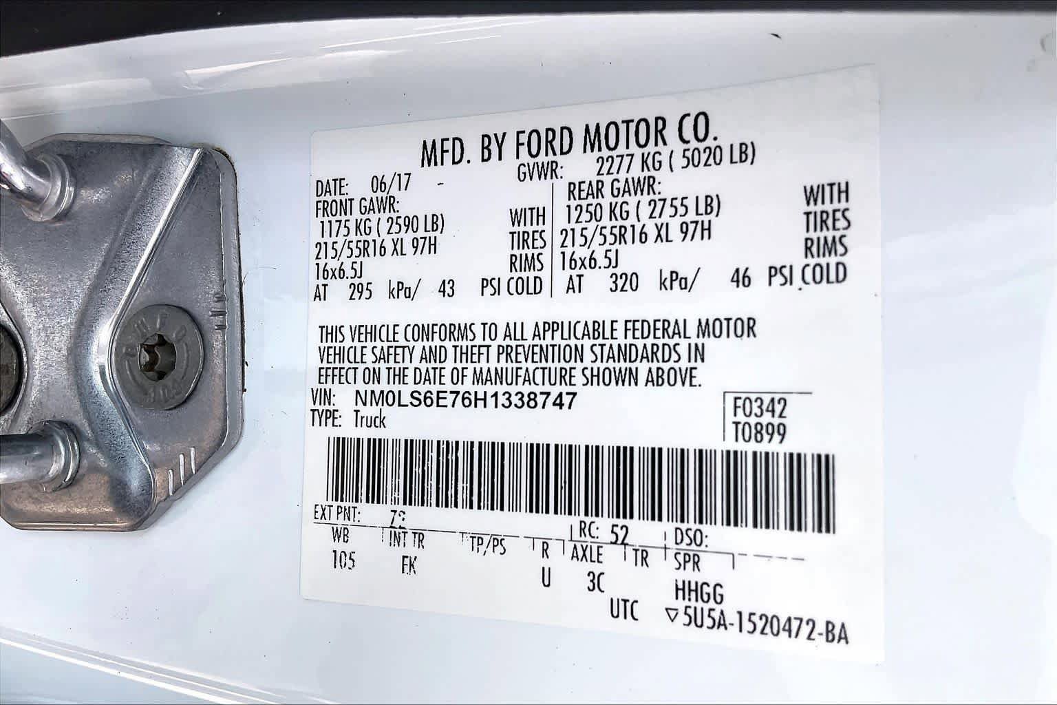 Certified 2017 Ford Transit Connect XL FWD image 31