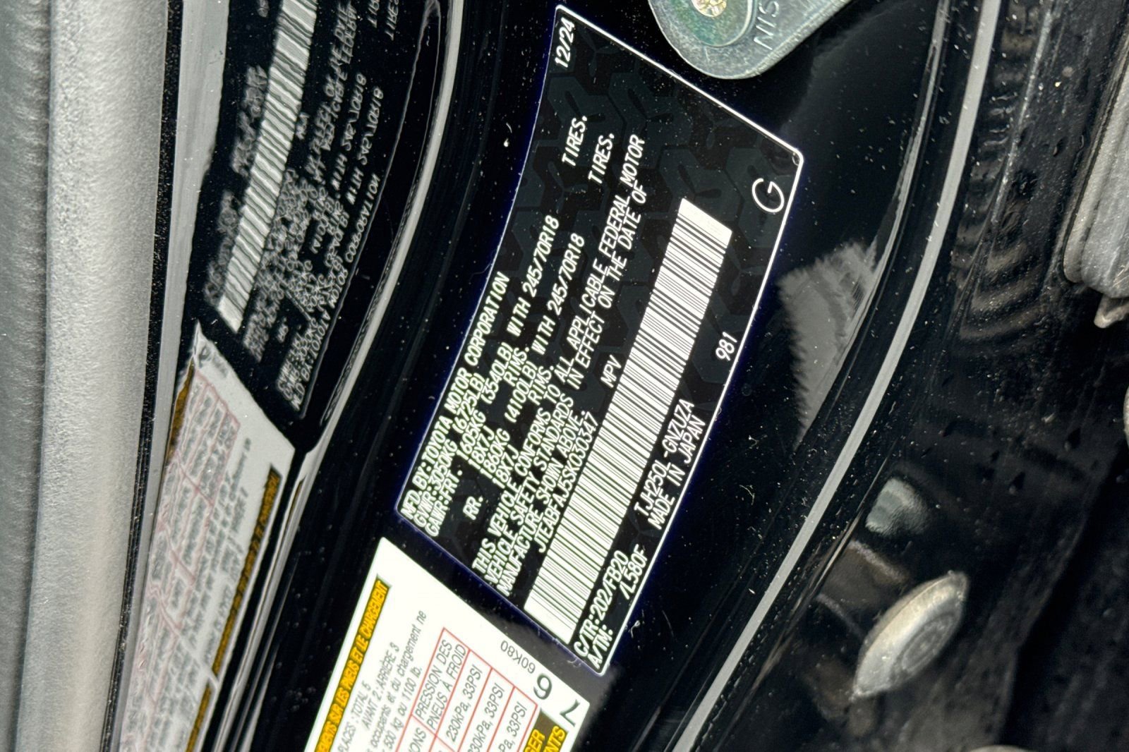 Used 2025 Toyota Land Cruiser 1958 image 35