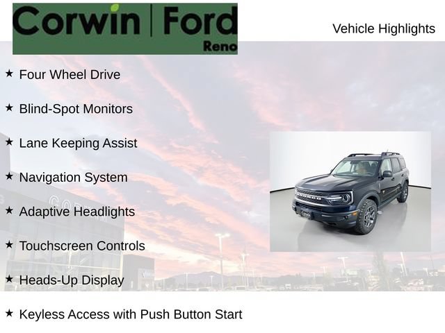 Certified 2022 Ford Bronco Sport Badlands w/ Premium Package AWD/4WD image 8