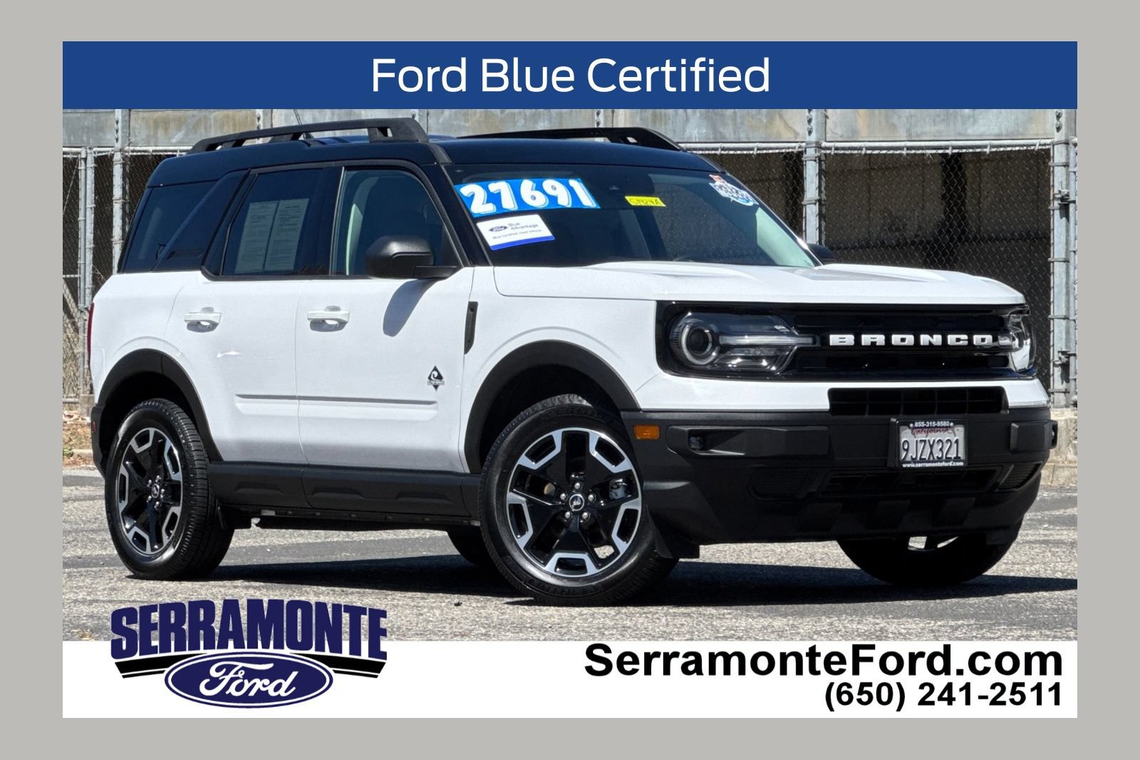 Certified 2024 Ford Bronco Sport Outer Banks