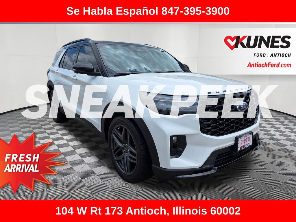 Certified 2025 Ford Explorer ST w/ Sun And Sound Package