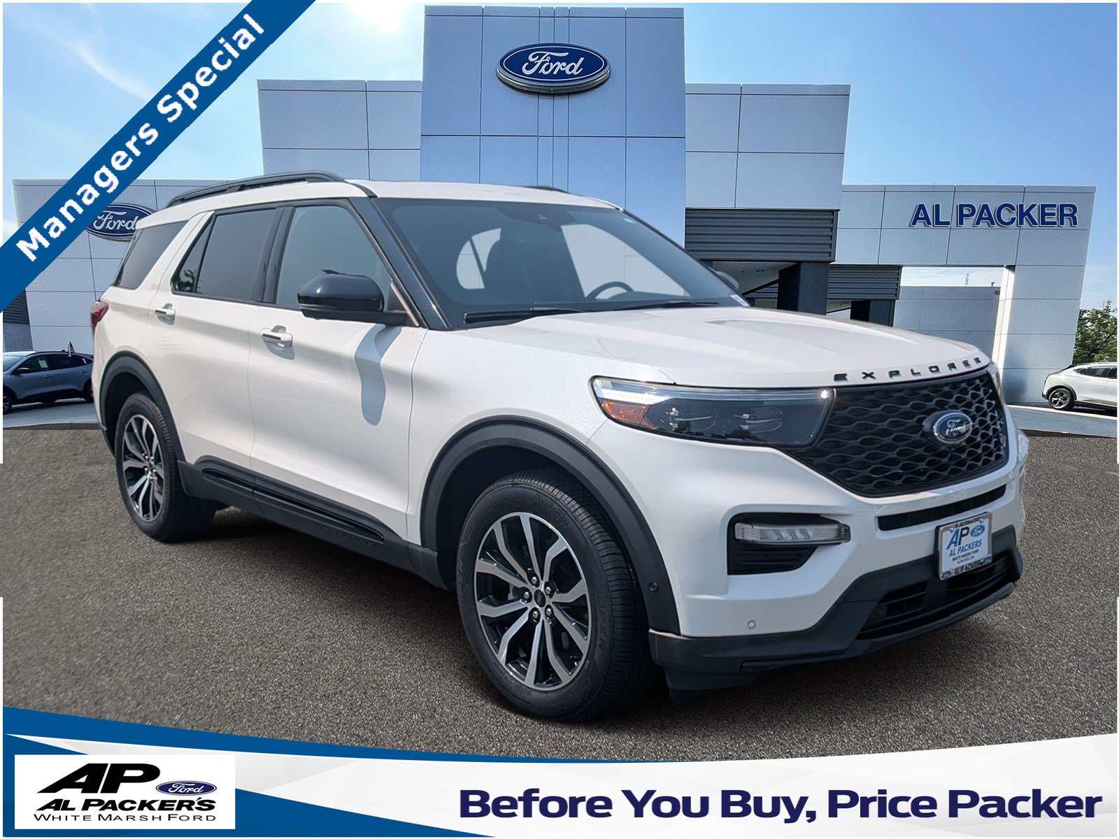 Certified 2020 Ford Explorer ST AWD/4WD image 1