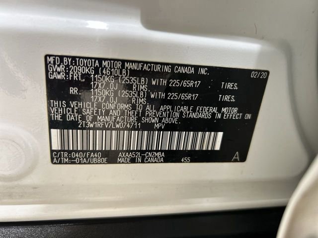 Used 2020 Toyota RAV4 XLE w/ Convenience Package image 29