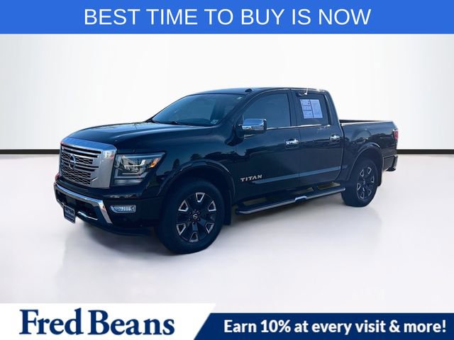 Used 2021 Nissan Titan Platinum Reserve w/ Moonroof Package video 3