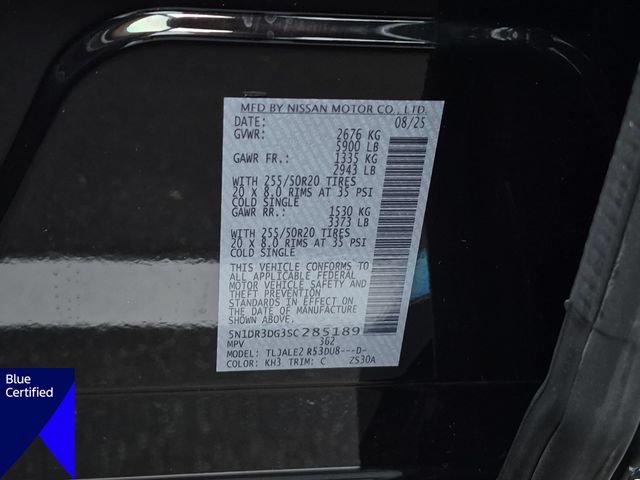 Used 2025 Nissan Pathfinder Platinum w/ Cargo Package FWD image 39
