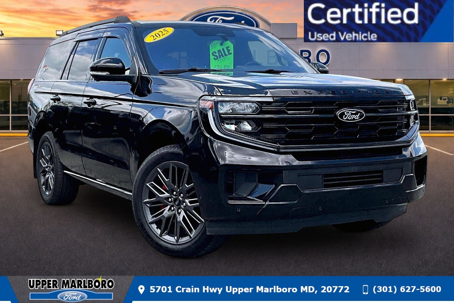 Certified 2025 Ford Expedition Platinum w/ Stealth Performance Package