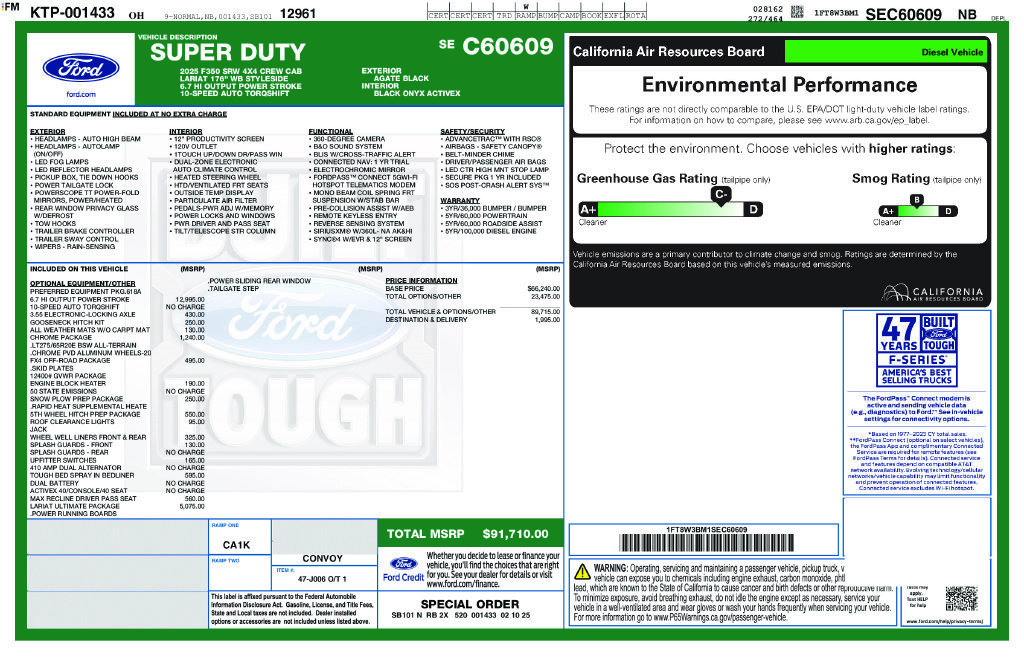 Certified 2025 Ford F350 Lariat w/ Lariat Ultimate Package AWD/4WD image 5