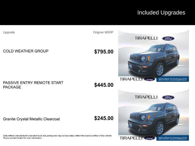 Used 2020 Jeep Renegade Latitude w/ Cold Weather Group image 12