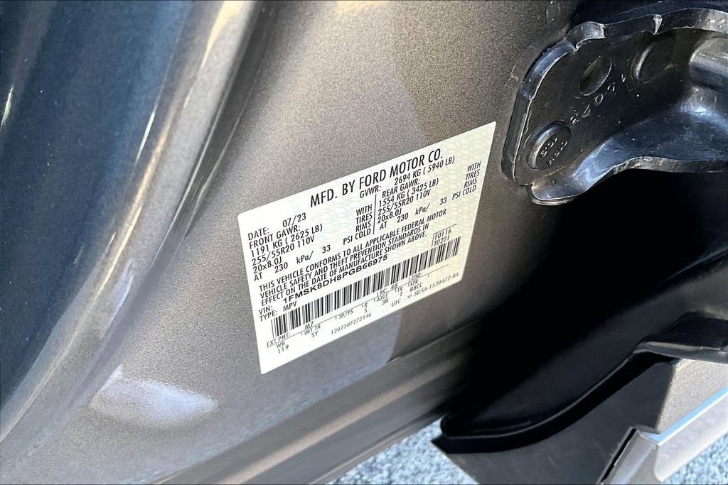 Certified 2023 Ford Explorer XLT w/ Equipment Group 202A AWD/4WD image 33