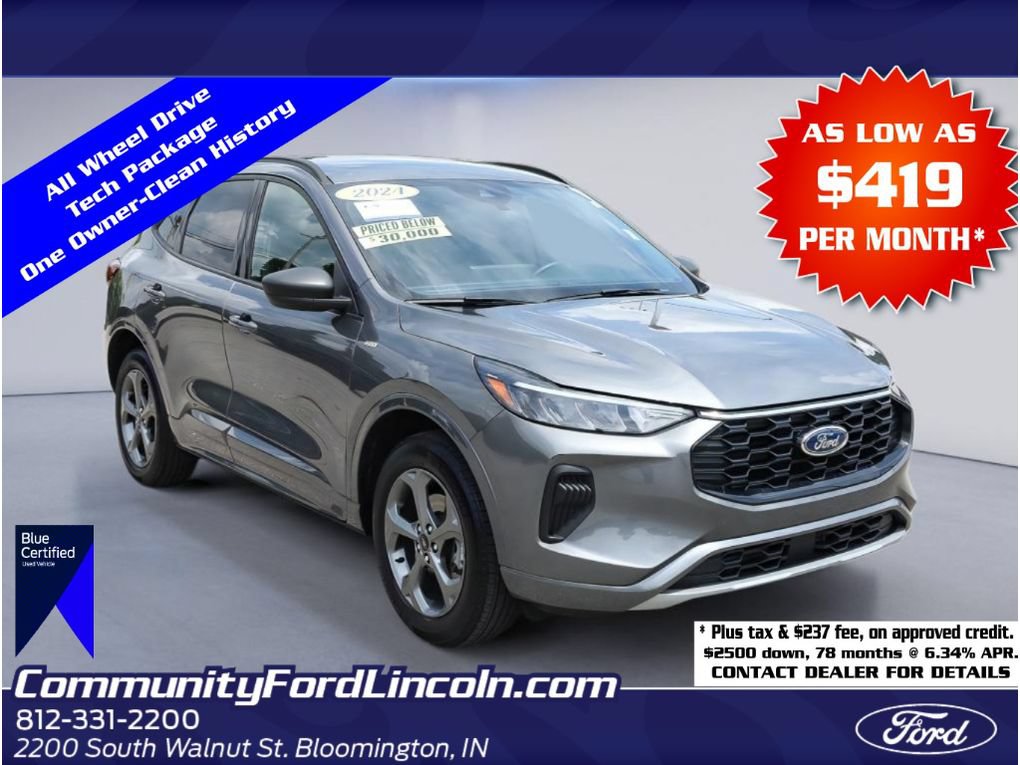 Certified 2024 Ford Escape ST-Line w/ Tech Pack #1