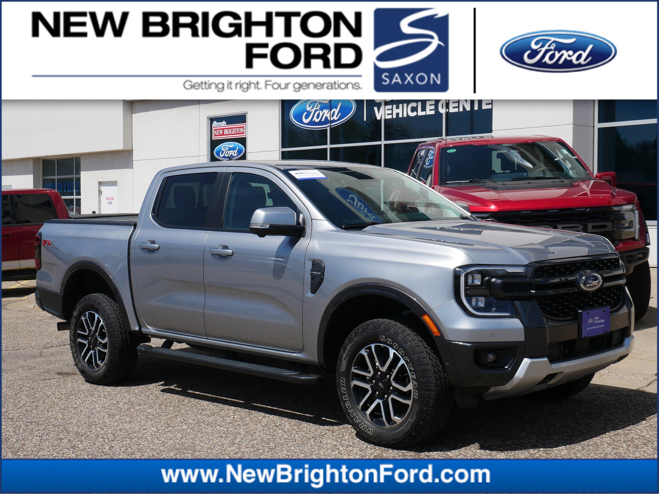 Certified 2024 Ford Ranger Lariat w/ FX4 Off-Road Package