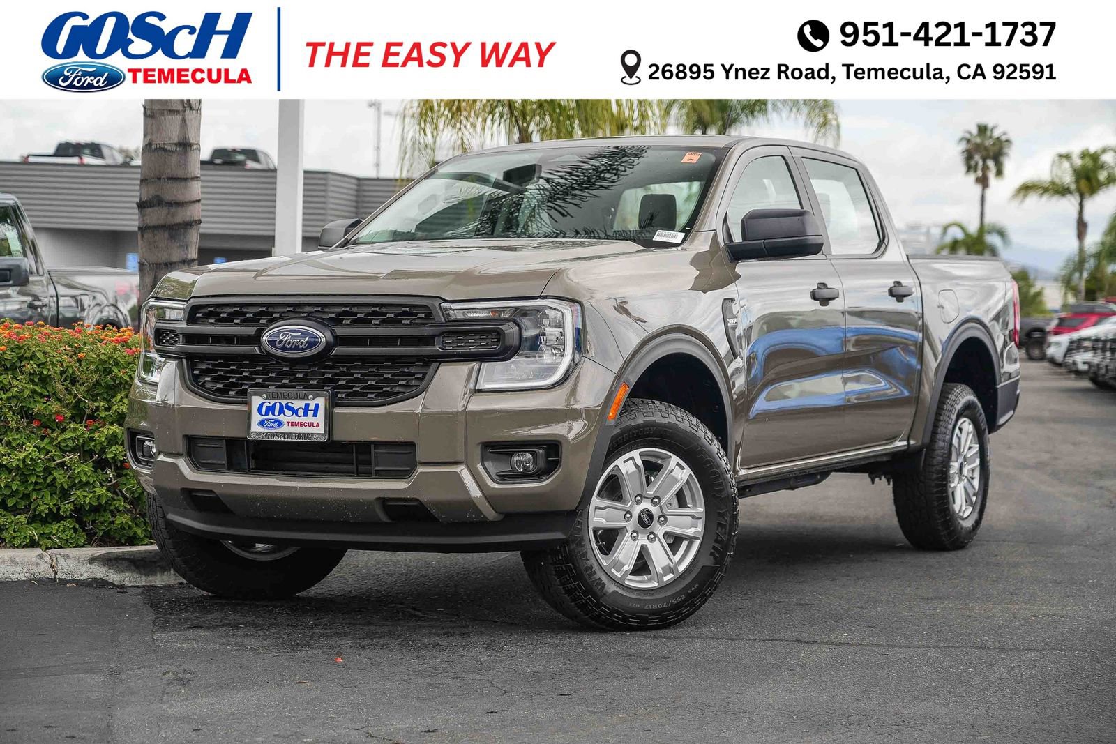 Certified 2025 Ford Ranger XL w/ Trailer Tow Package