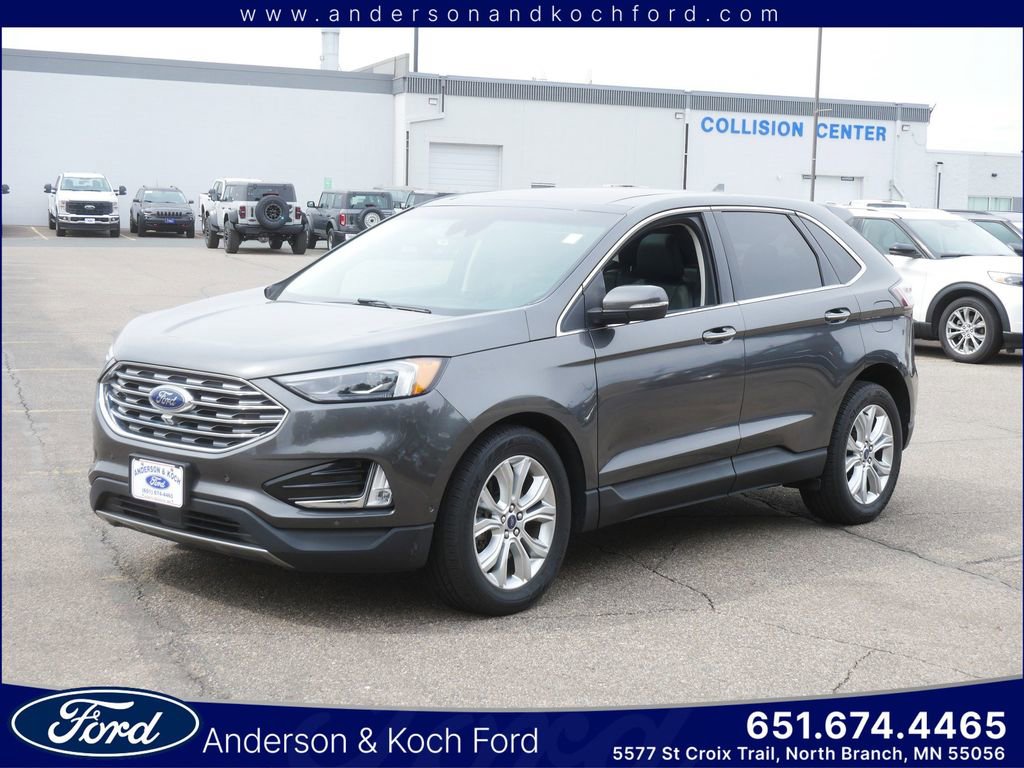 Certified 2020 Ford Edge Titanium w/ Equipment Group 301A AWD/4WD image 1