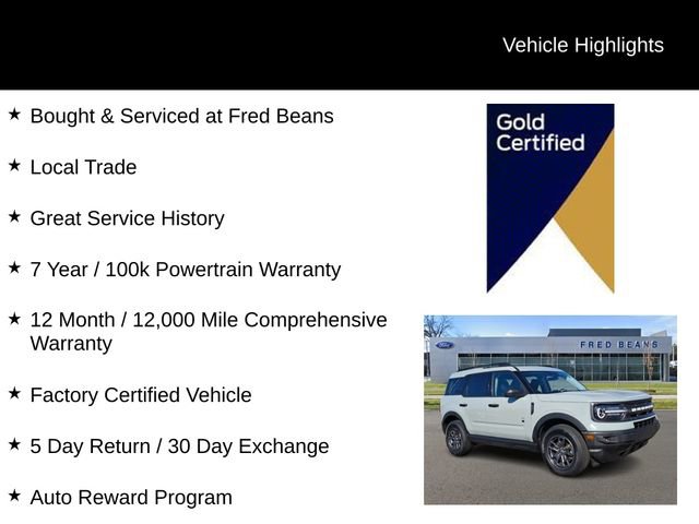 Certified 2023 Ford Bronco Sport Big Bend w/ Convenience Package AWD/4WD image 4