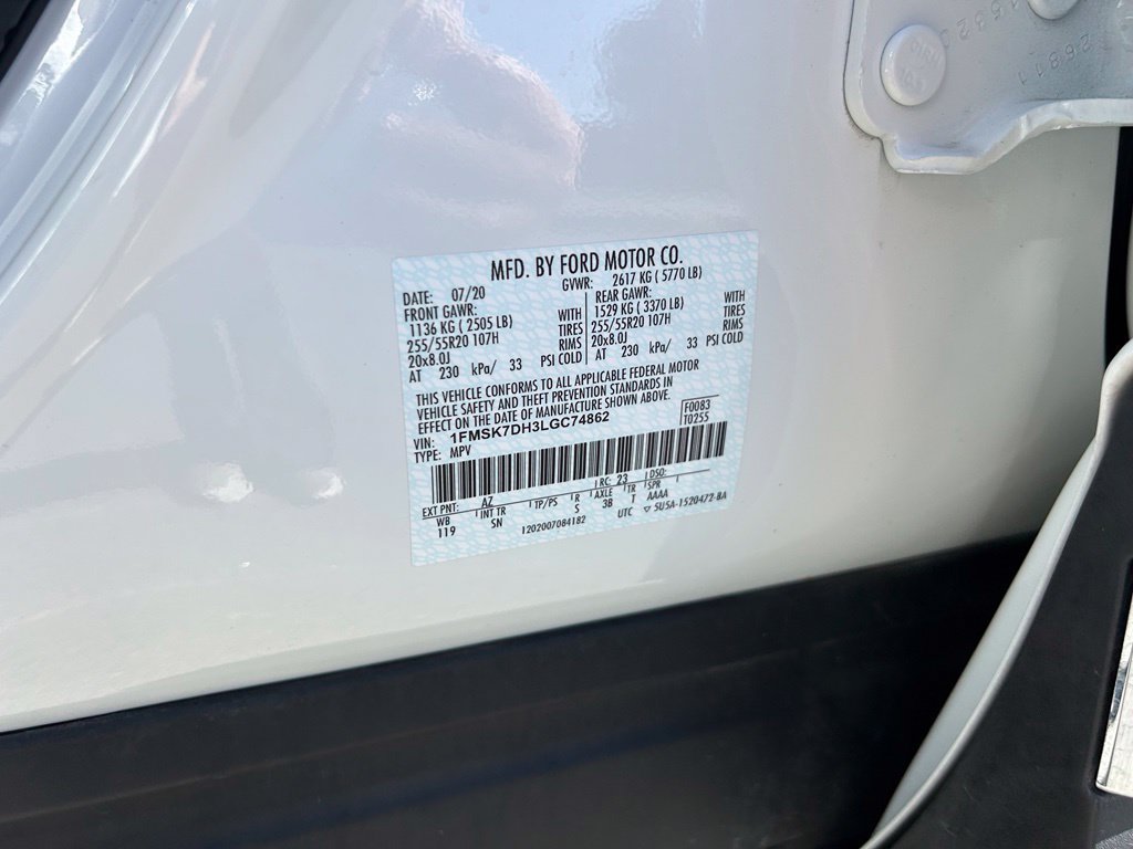 Certified 2020 Ford Explorer XLT w/ Equipment Group 202A RWD image 12