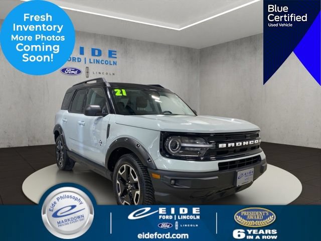 Certified 2021 Ford Bronco Sport Outer Banks