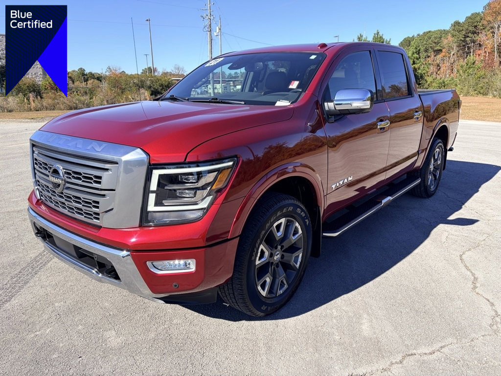 Used 2021 Nissan Titan Platinum Reserve w/ Moonroof Package
