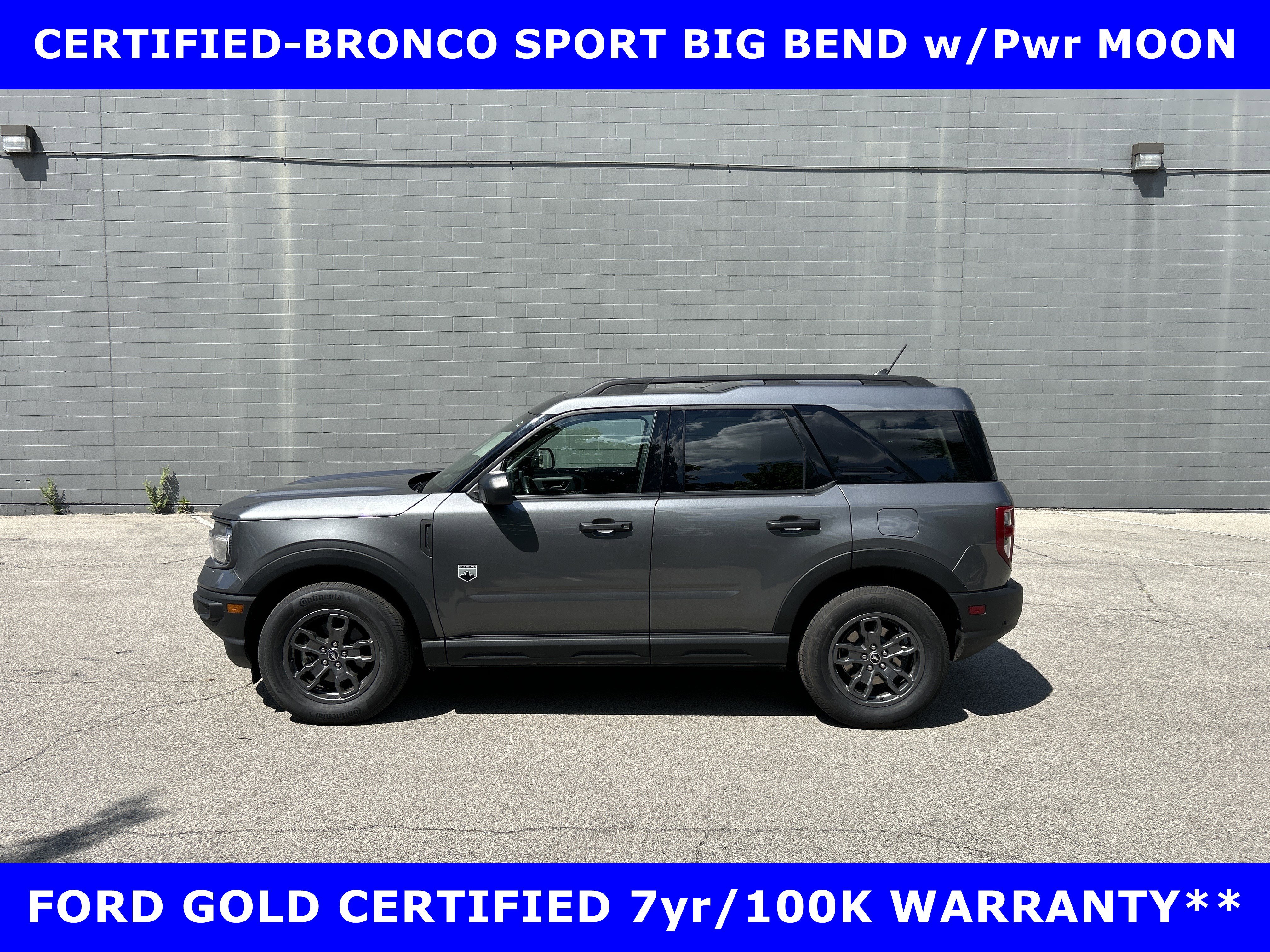 Certified 2024 Ford Bronco Sport Big Bend w/ Convenience Package
