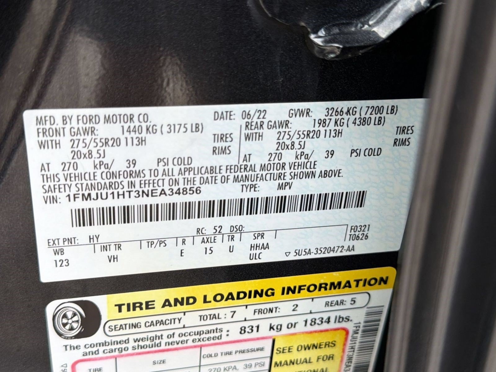 Certified 2022 Ford Expedition XLT RWD image 22