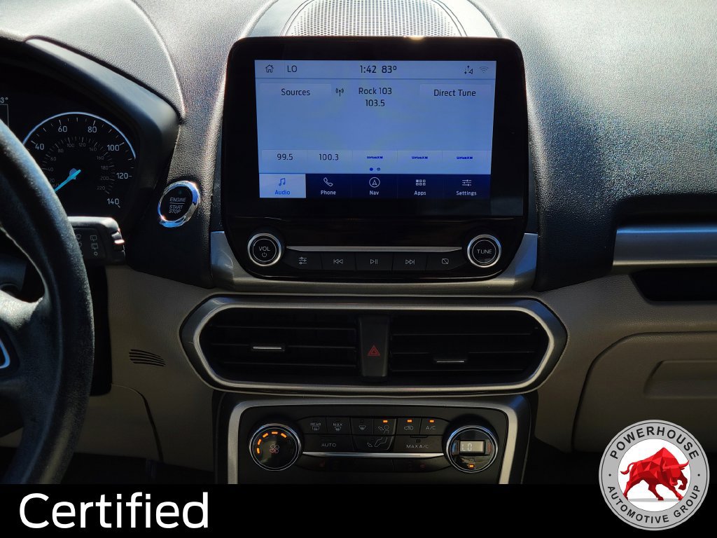 Certified 2020 Ford EcoSport SE w/ SE Convenience Package FWD image 22