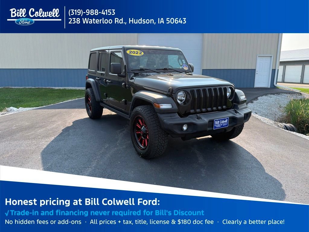 Used 2022 Jeep Wrangler Unlimited Sport
