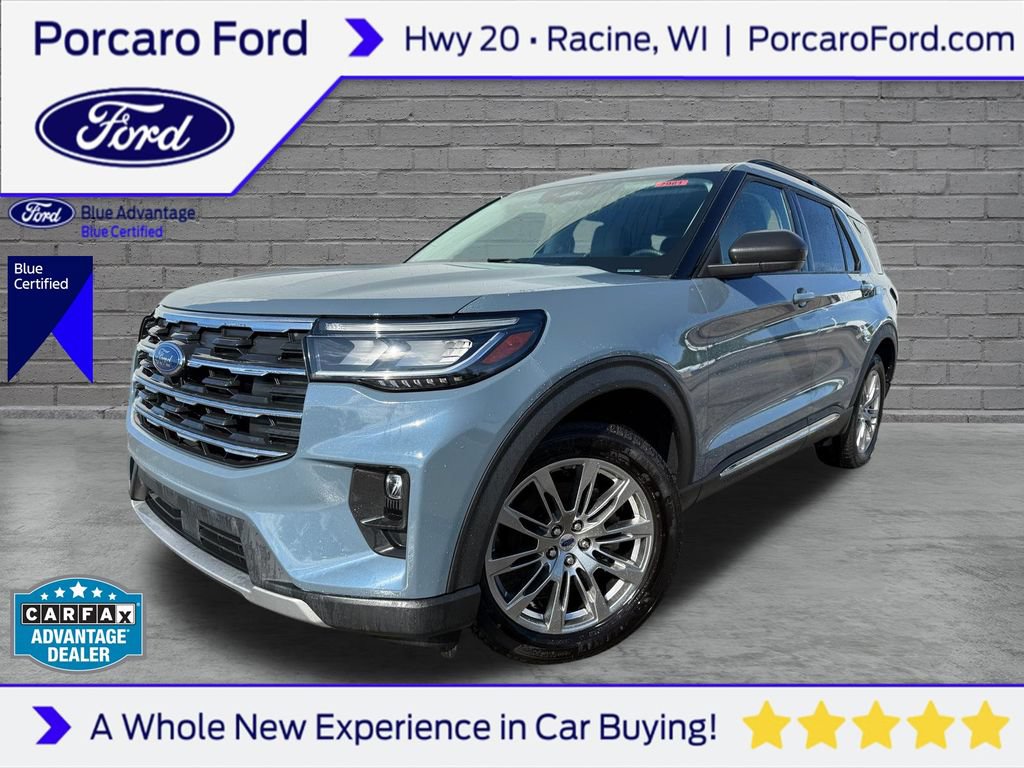 Certified 2025 Ford Explorer Active w/ Active Comfort Package AWD/4WD image 1