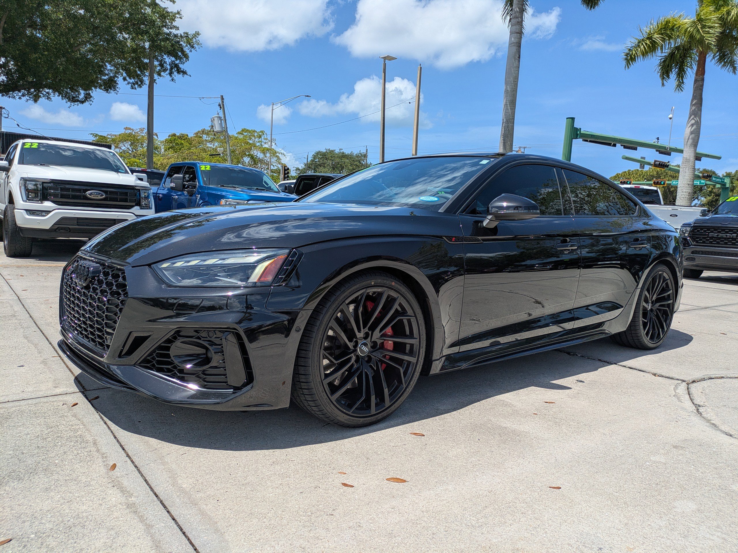Used 2021 Audi RS 5 Sportback w/ Black Optic Launch Edition AWD/4WD image 7