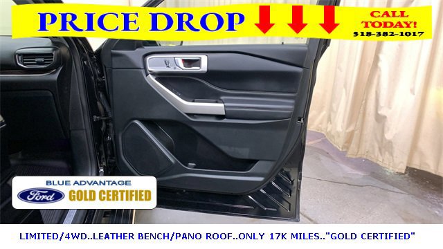 Certified 2022 Ford Explorer Limited w/ Equipment Group 301A image 13