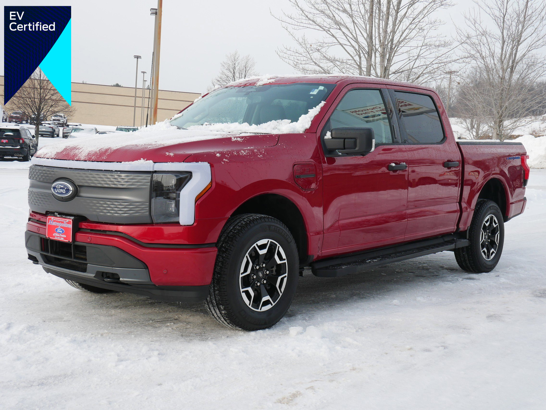 Certified 2023 Ford F150 Lightning XLT w/ Max Trailer Tow Package image 1