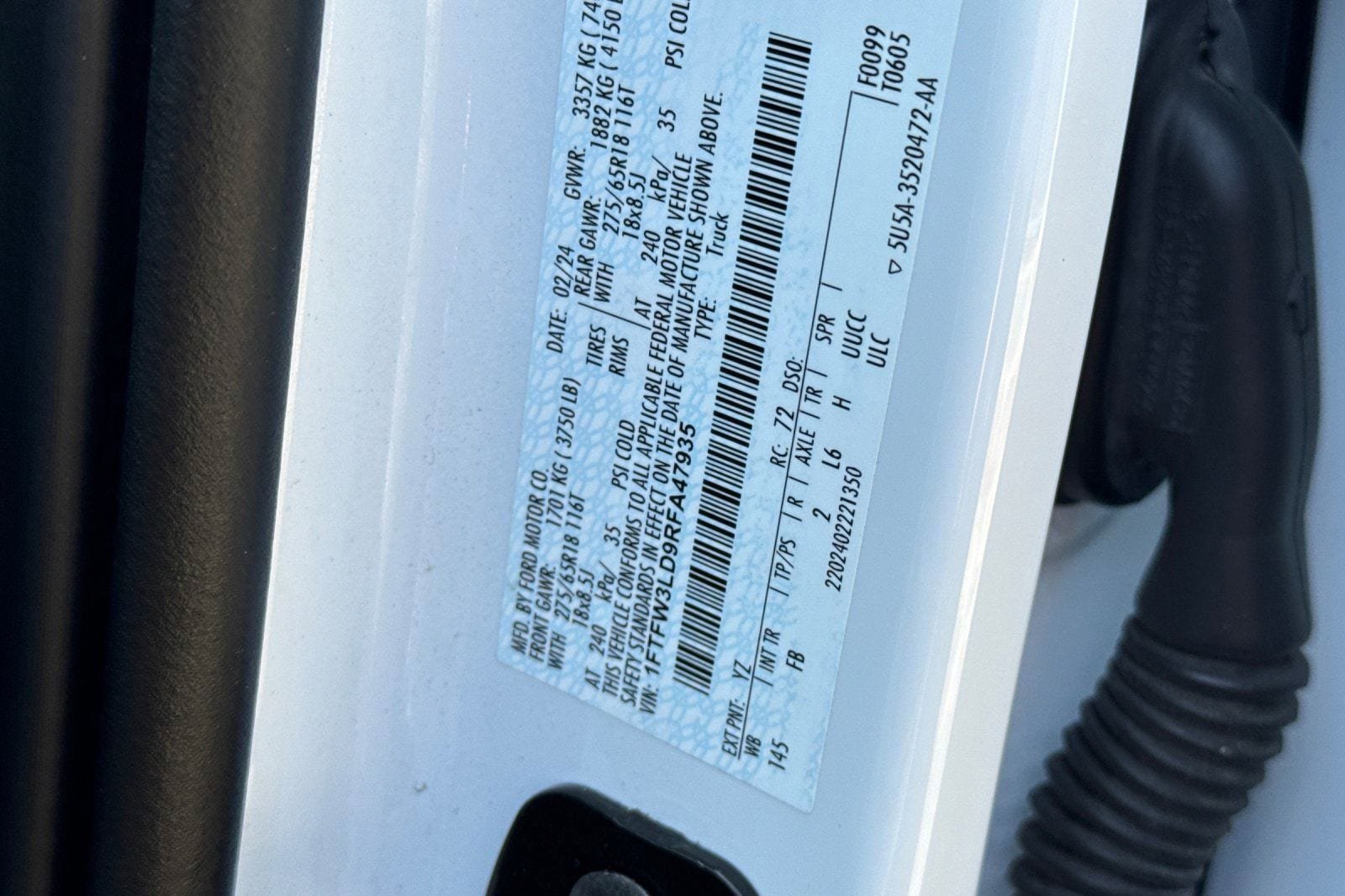 Certified 2024 Ford F150 XLT w/ Equipment Group 302A MID AWD/4WD image 33
