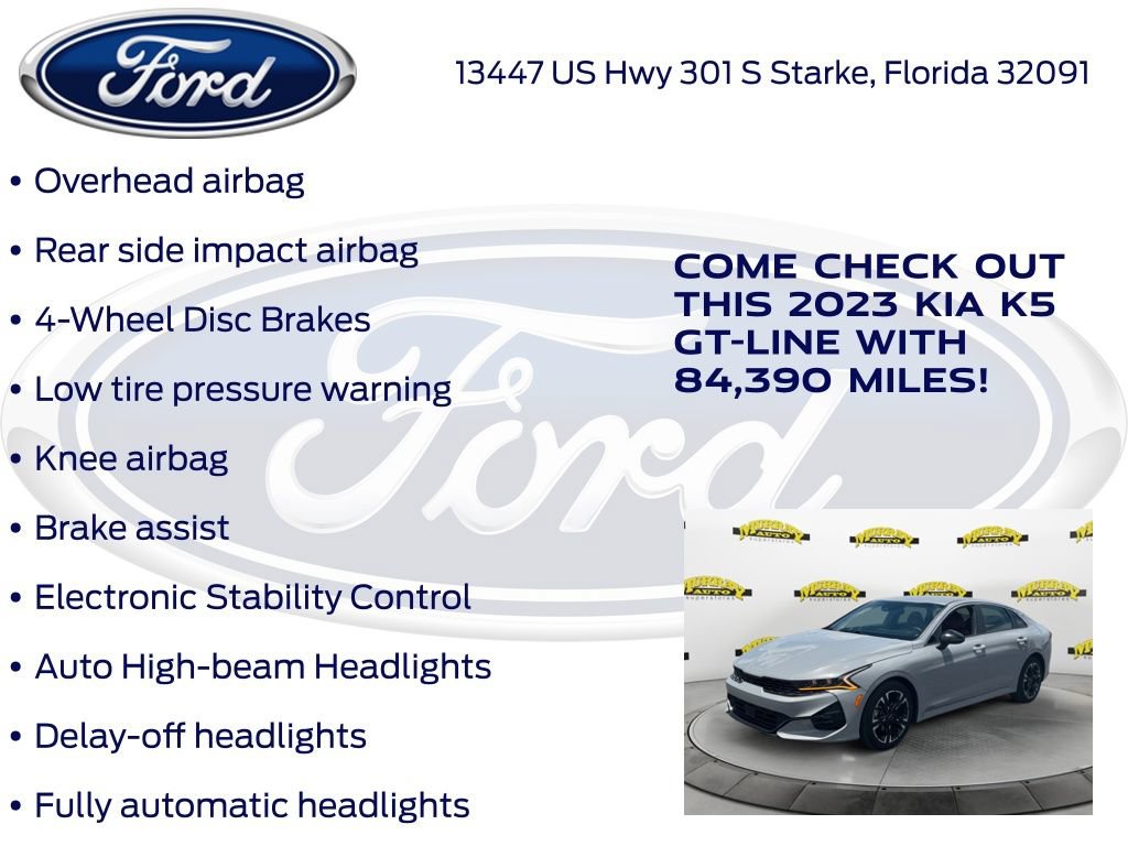 Used 2023 Kia K5 GT-Line w/ GT-Line Premium Package FWD image 32