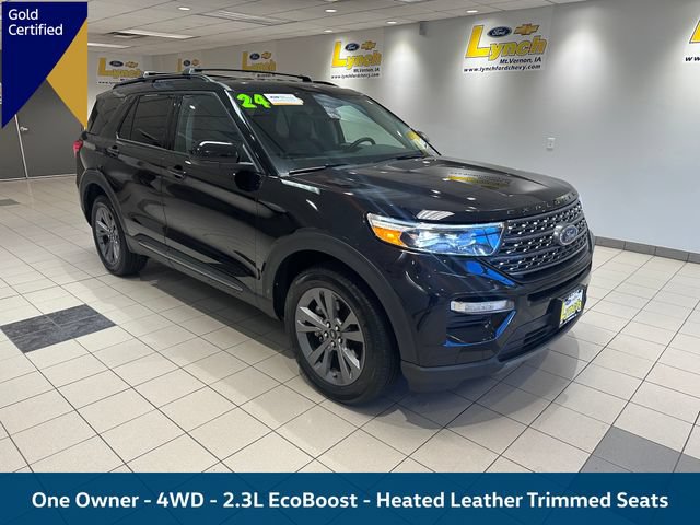 Certified 2024 Ford Explorer XLT w/ Equipment Group 202A AWD/4WD 360° Tour