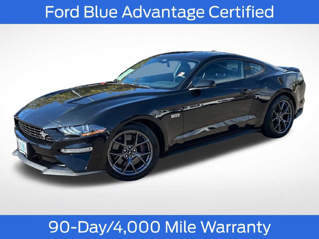 Certified 2021 Ford Mustang Premium w/ 2.3L High Performance Package RWD image 1