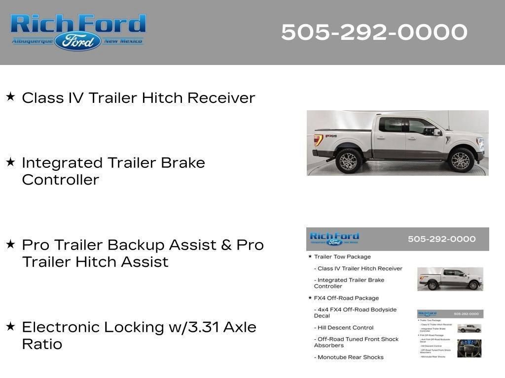Certified 2023 Ford F150 King Ranch w/ Equipment Group 601A High AWD/4WD image 65
