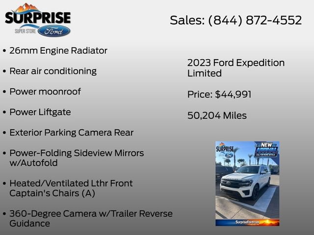 Certified 2023 Ford Expedition Limited RWD image 26