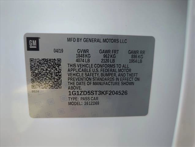 Used 2019 Chevrolet Malibu LT w/ Driver Confidence Package II FWD image 27