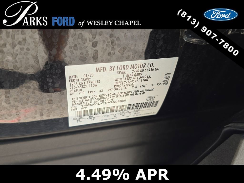 Certified 2023 Ford Explorer ST w/ Equipment Group 401A AWD/4WD image 33