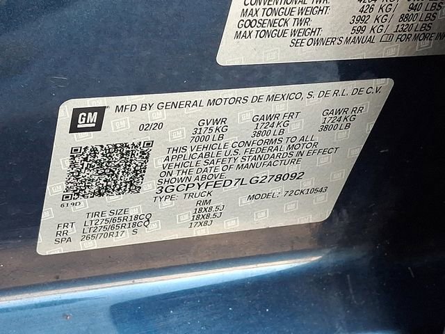 Used 2020 Chevrolet Silverado 1500 LT Trail Boss image 28