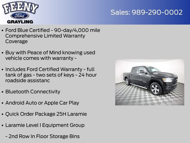 Used 2022 RAM 1500 Laramie w/ Sport Appearance Package AWD/4WD image 4