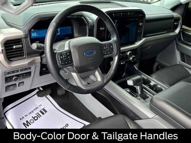 Certified 2023 Ford F150 Lightning XLT w/ Equipment Group 312A High image 10