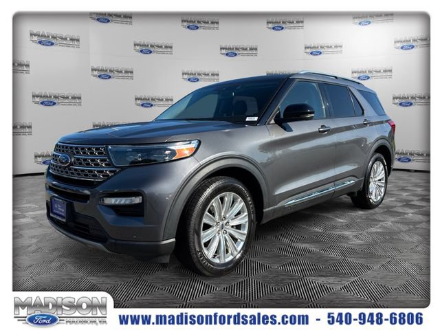 Certified 2022 Ford Explorer Limited w/ Limited Technology Package AWD/4WD image 1