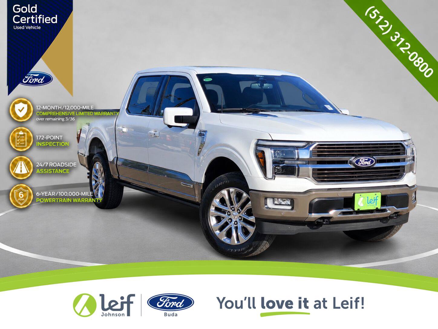 Certified 2025 Ford F150 King Ranch w/ FX4 Off-Road Package