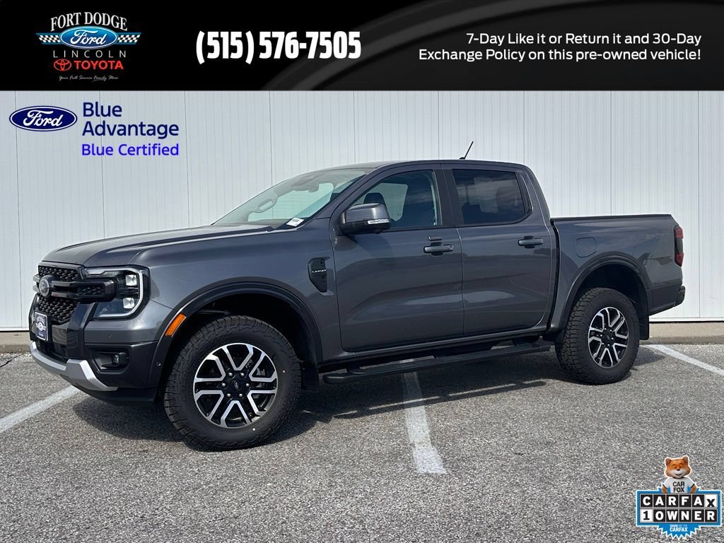 Certified 2024 Ford Ranger Lariat w/ Advanced Towing Package