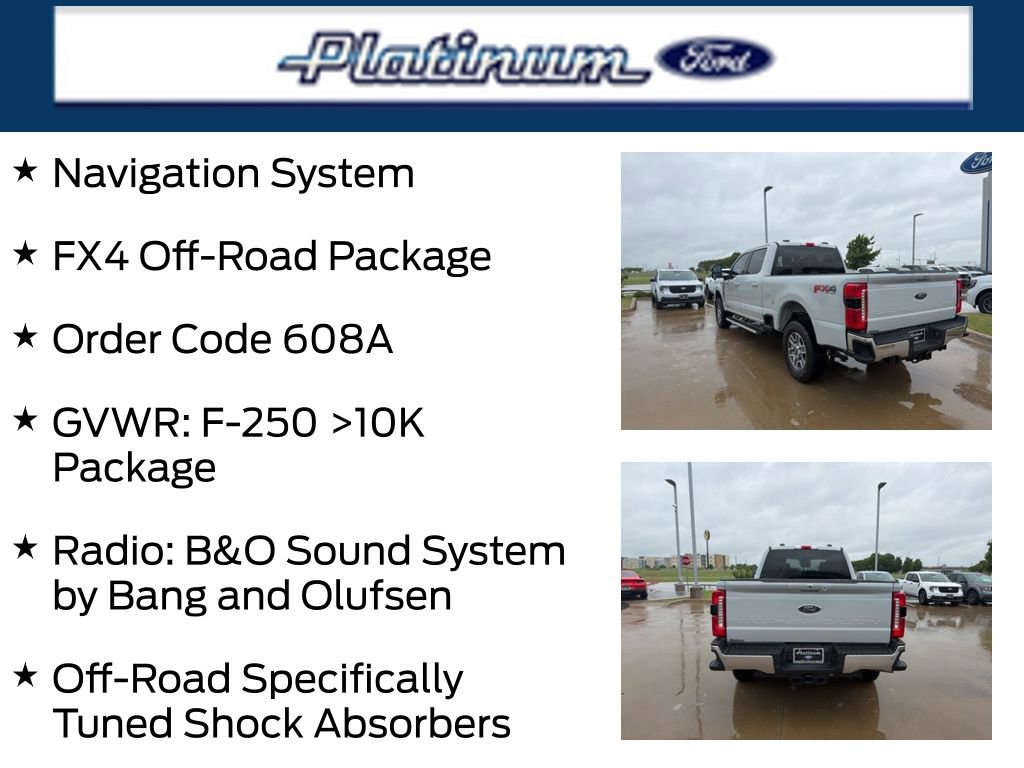 Certified 2025 Ford F250 Lariat w/ FX4 Off-Road Package image 22