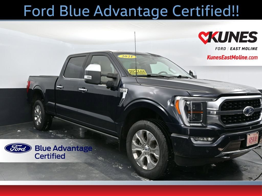Certified 2021 Ford F150 Platinum w/ FX4 Off-Road Package