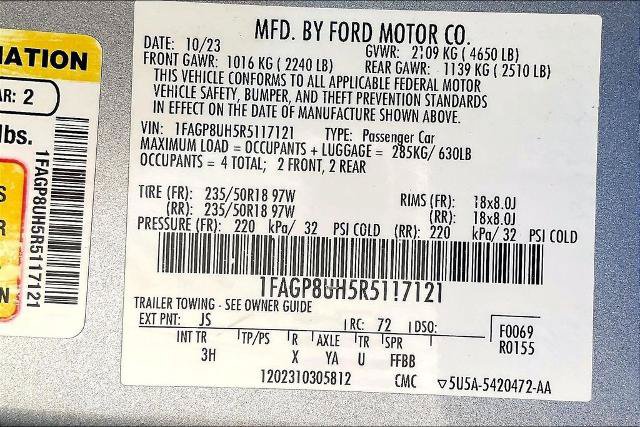 Certified 2024 Ford Mustang Premium RWD image 33
