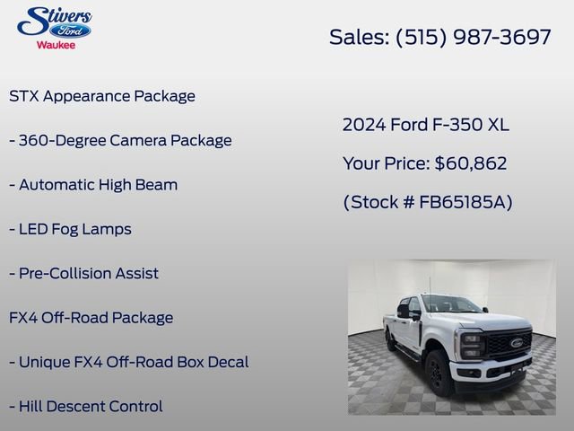 Certified 2024 Ford F350 XL w/ STX Appearance Package image 15