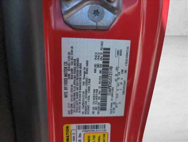 Certified 2018 Ford Mustang Premium w/ Equipment Group 201A image 27