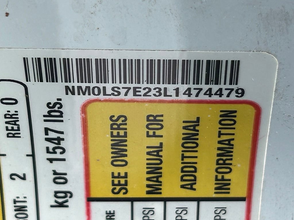 Certified 2020 Ford Transit Connect XL FWD image 41