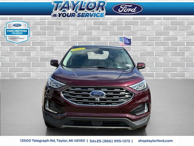 Certified 2022 Ford Edge Titanium w/ Equipment Group 301A image 2